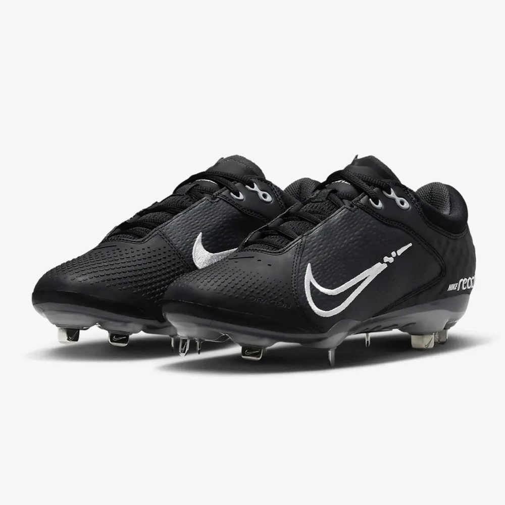 Nike Hyperdiamond 4 Elite Women's Softball Cleats ‘Black/Grey’ CZ5917-010 Sz 9.5